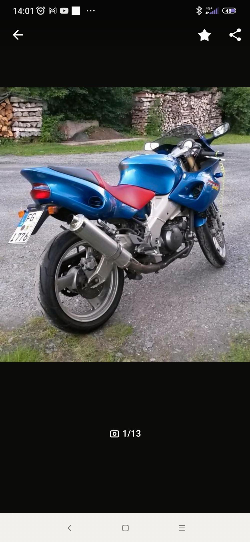 Motorrad verkaufen Yamaha SZR 660 Ankauf